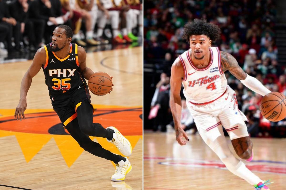 名宿支招：杜兰特告别火箭投奔湖人，詹姆斯底薪续约，组成3巨头